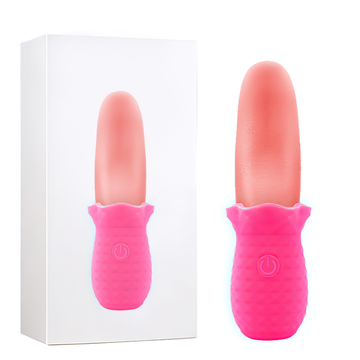 Tongue G-Spot Vibrator / Women's Clitoral Massager / Female Realistic Design Sex Toys - EVE's SECRETS